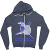 live every week like its shark week Zipper Hoodie