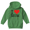 i love mum Youth Hoodie