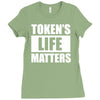 tokens life matters Ladies Fitted T-Shirt