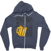 don't drink and drive you might spill your beer Zipper Hoodie