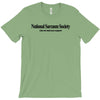 national sarcasm society funny t shirt college T-Shirt
