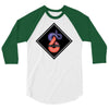 OLD KING SNAKES 3/4 Sleeve Shirt