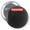 harambe gorilla Pin-back button