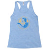 mustache batman Racerback Tank