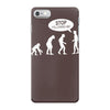 banksy funny human evolution indie iPhone 7 Case