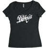the darkness new Women's Triblend Scoop T-shirt
