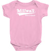millwall born and raised retro Baby Bodysuit