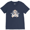 Careful I Already Kicked Cancer Ass V-Neck Tee