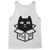 cats love boxes Tank Top