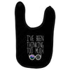 I'VE BEEN THINKING TOO MUCH Baby Bibs
