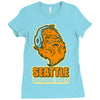 seattle sasquatches Ladies Fitted T-Shirt