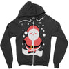 christmas santa Zipper Hoodie