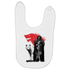 the king and the white wol Baby Bibs