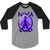 ninja dad 3/4 Sleeve Shirt