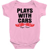 Plays With Cars Baby Bodysuit