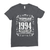 vintage made in 1994 perfectly aged a living legend Ladies Fitted T-Shirt