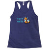 foxy nerd Racerback Tank