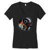 daft yin yang Women's V-Neck T-Shirt