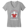 swansons bacon gym Women's V-Neck T-Shirt