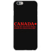 canada living the american dream iPhone 6/6s Case