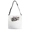 peace through tyranny Adjustable Strap Totes