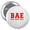 BAE Best Aunt Ever Pin-back button