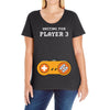 Waiting for Player 3 Gamer Ladies Curvy T-Shirt