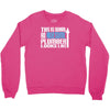 this is what an awesome plumber looks like Crewneck Sweatshirt