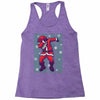 santa claus dabbing Racerback Tank