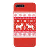 reindeer christmas ugly sweater iPhone 7 Plus Case