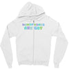 homophones are gay Zipper Hoodie