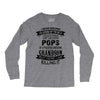 Super Cool Pops Of A Freaking Awesome Grandson Long Sleeve Shirts