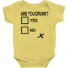 are you drunk check Baby Onesie