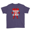 train to beat all might Youth Tee