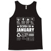 Born In January Tank Top