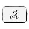 bike rider biker cyclist Laptop sleeve