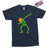 pumpkin skeleton dabbing Exclusive T-shirt