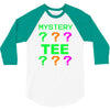 mystery tee shirt random funny cheap t shirt pop culture hipster graph 3/4 Sleeve Shirt
