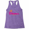 romance in the world Racerback Tank