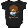 hello tree Baby Bodysuit