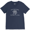 never trust an atom V-Neck Tee