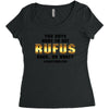 You Guys Want to Get Rufus Back, or What Women's Triblend Scoop T-shirt