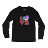 star spangled hammered Long Sleeve Shirts