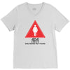 404 error girlfriend not found V-Neck Tee