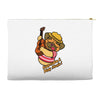 keep calm and play music Accessory Pouches