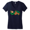 cattlesnake Women's V-Neck T-Shirt