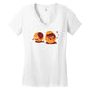 oranges blood oranges Women's V-Neck T-Shirt