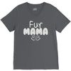 fur mama V-Neck Tee