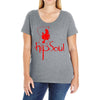 hipsoul Ladies Curvy T-Shirt