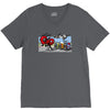 red ant V-Neck Tee